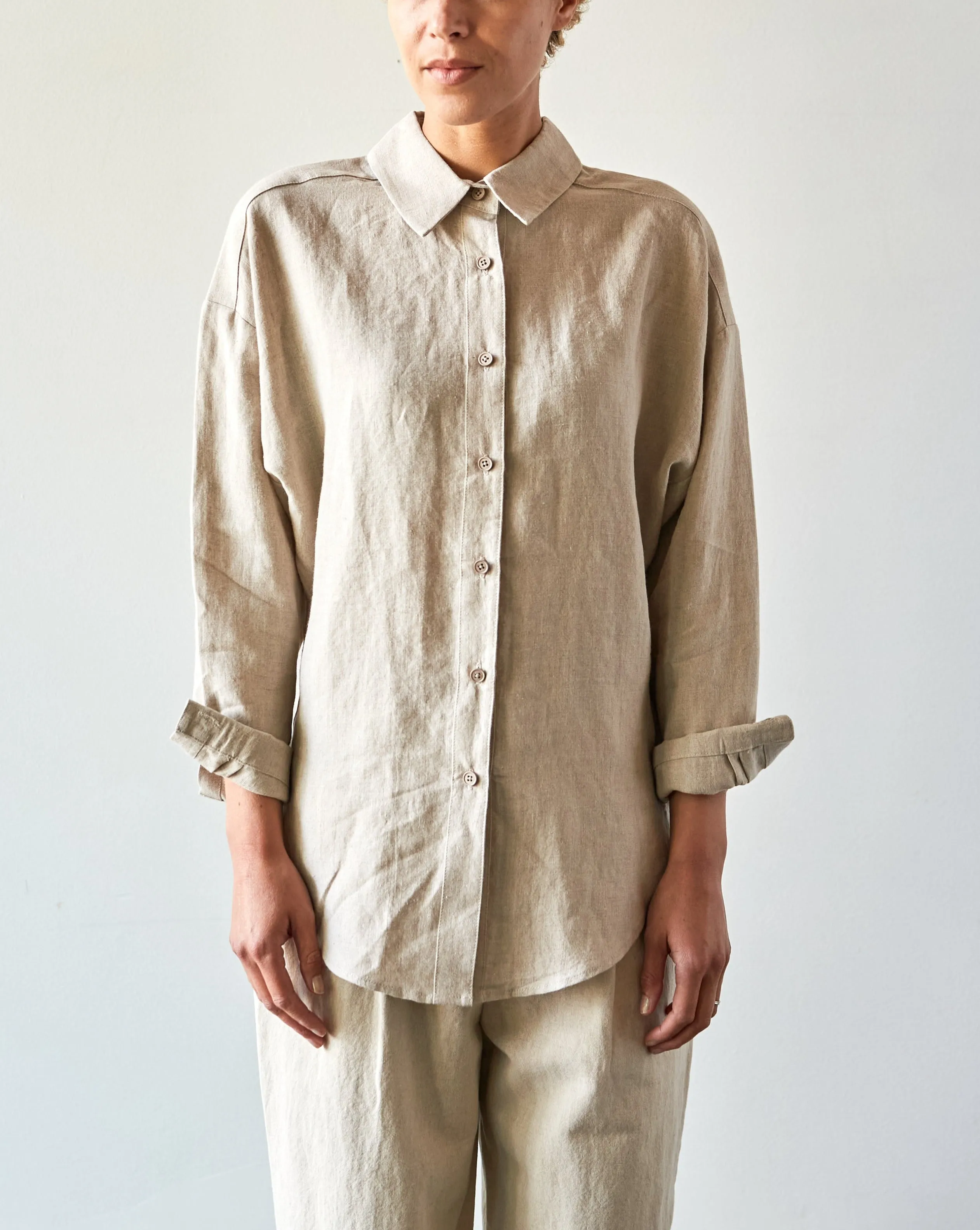 7115 Spring Dolman Shirt, Oatmeal