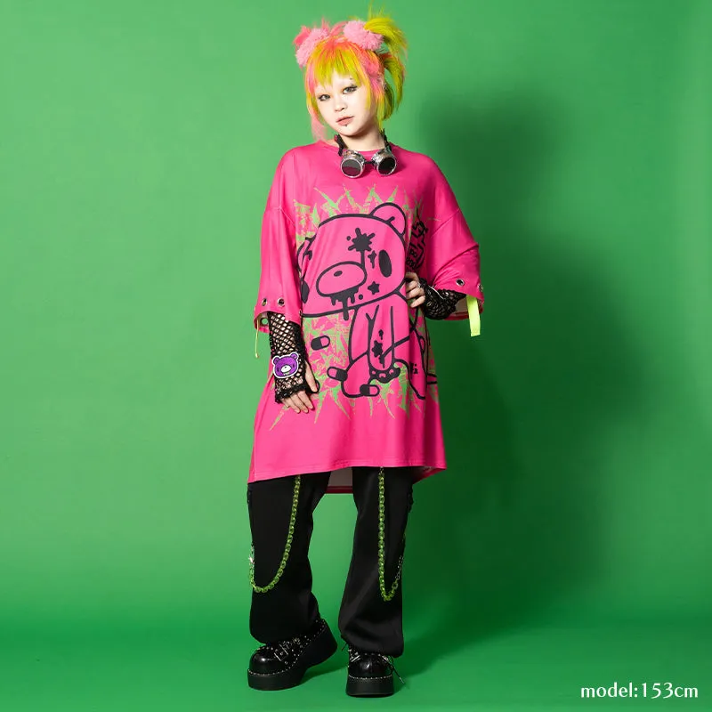 ACDC RAG & Gloomy Bear vivid ring huge t-shirt