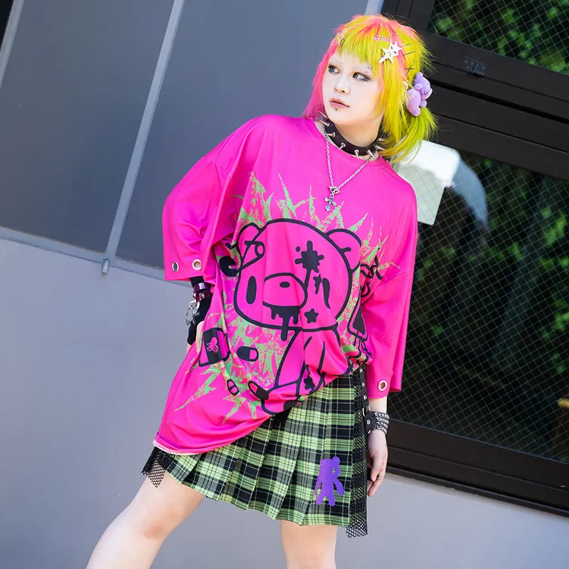 ACDC RAG & Gloomy Bear vivid ring huge t-shirt