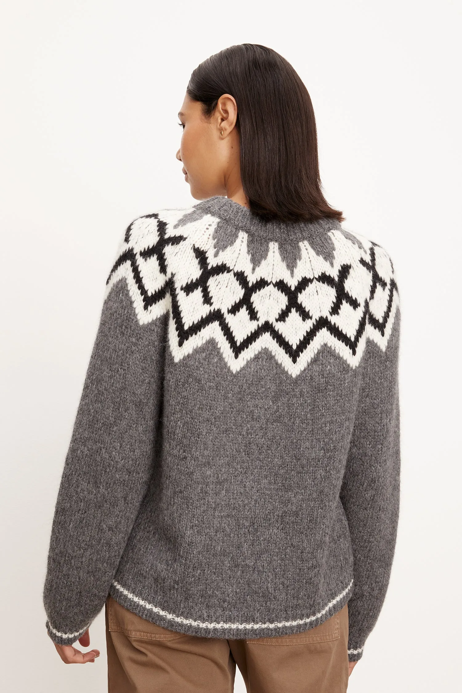 Alexa Heather Grey Sweater