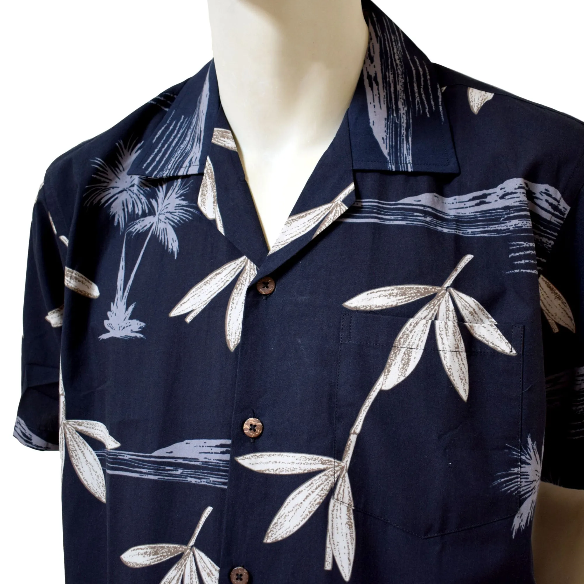 Bamboo Men's Aloha Shirt