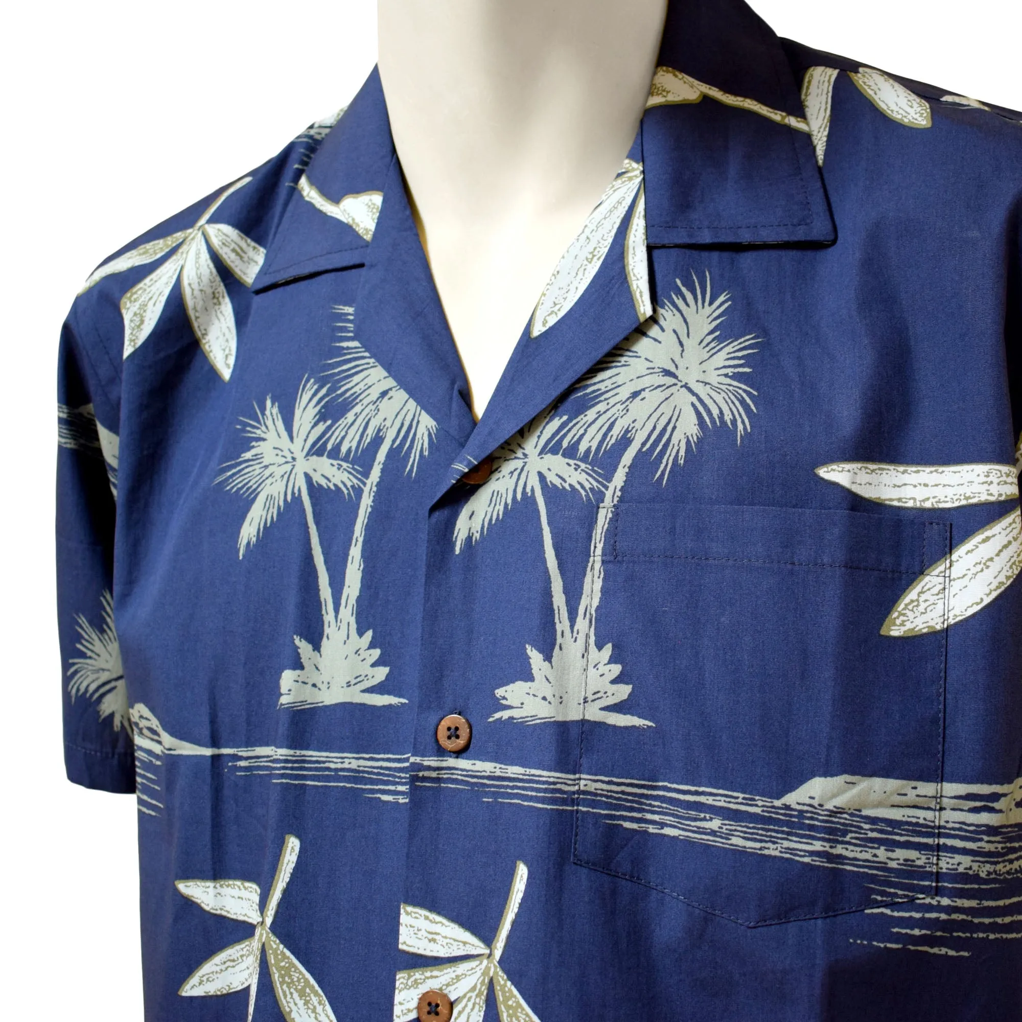 Bamboo Men's Aloha Shirt