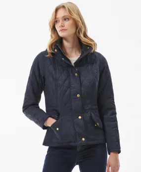 Barbour Millfire Quilted Jacket - Navy Classic