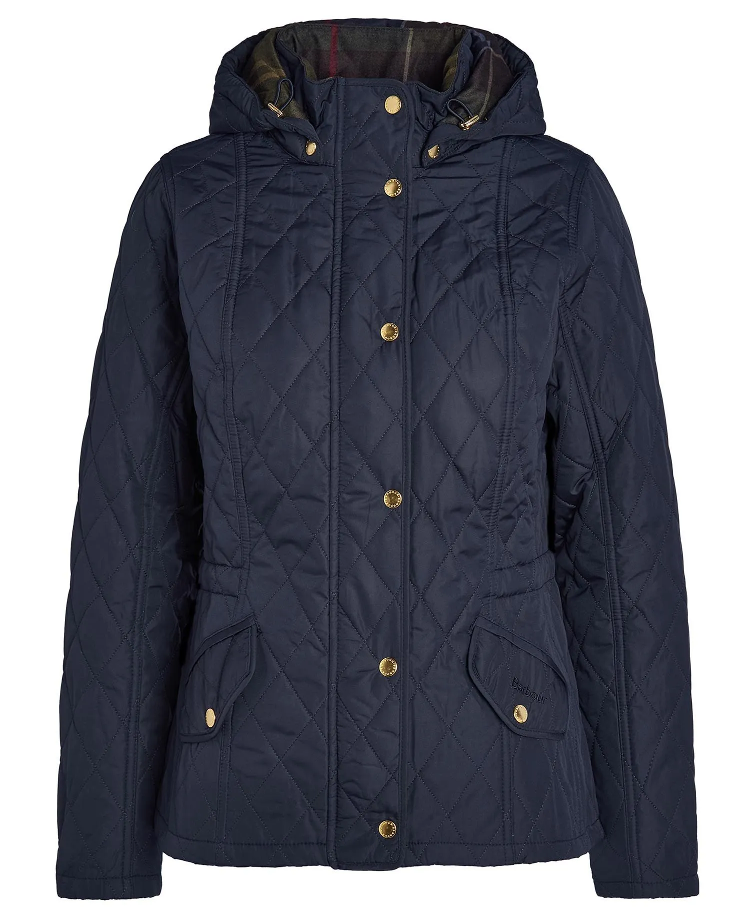 Barbour Millfire Quilted Jacket - Navy Classic