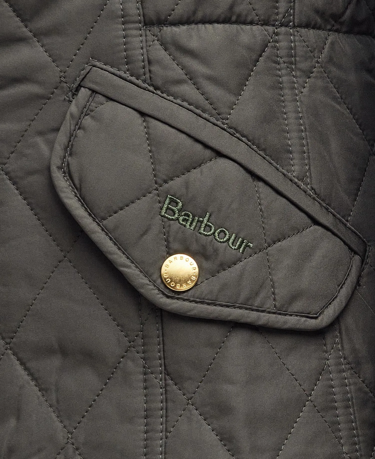 Barbour Millfire Quilted Jacket - Olive