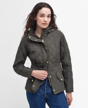 Barbour Millfire Quilted Jacket - Olive