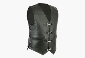 BGA Bruno Men Motorcycle Leather Vest