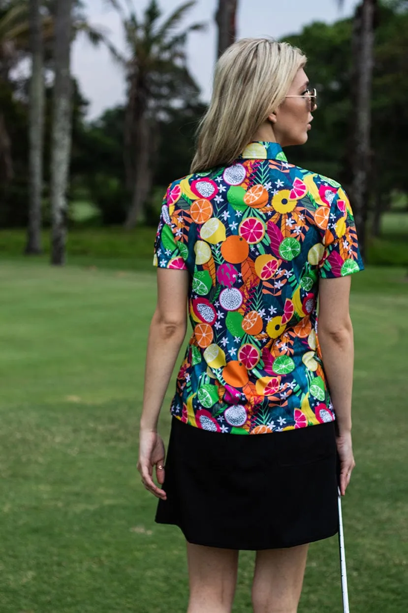 CA Ladies Funky Golf Shirt | Summer Fruits