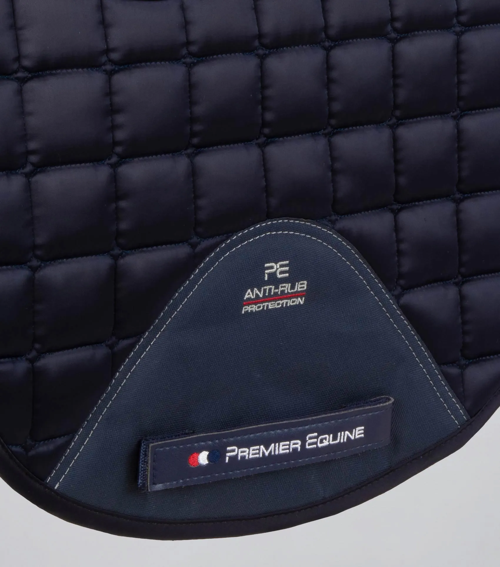 Capella Close Contact Merino Wool Dressage Square Navy/Natural Wool