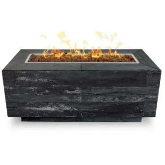 Catalina Wood Grain Fire Pit - 108"