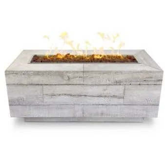 Catalina Wood Grain Fire Pit - 120"