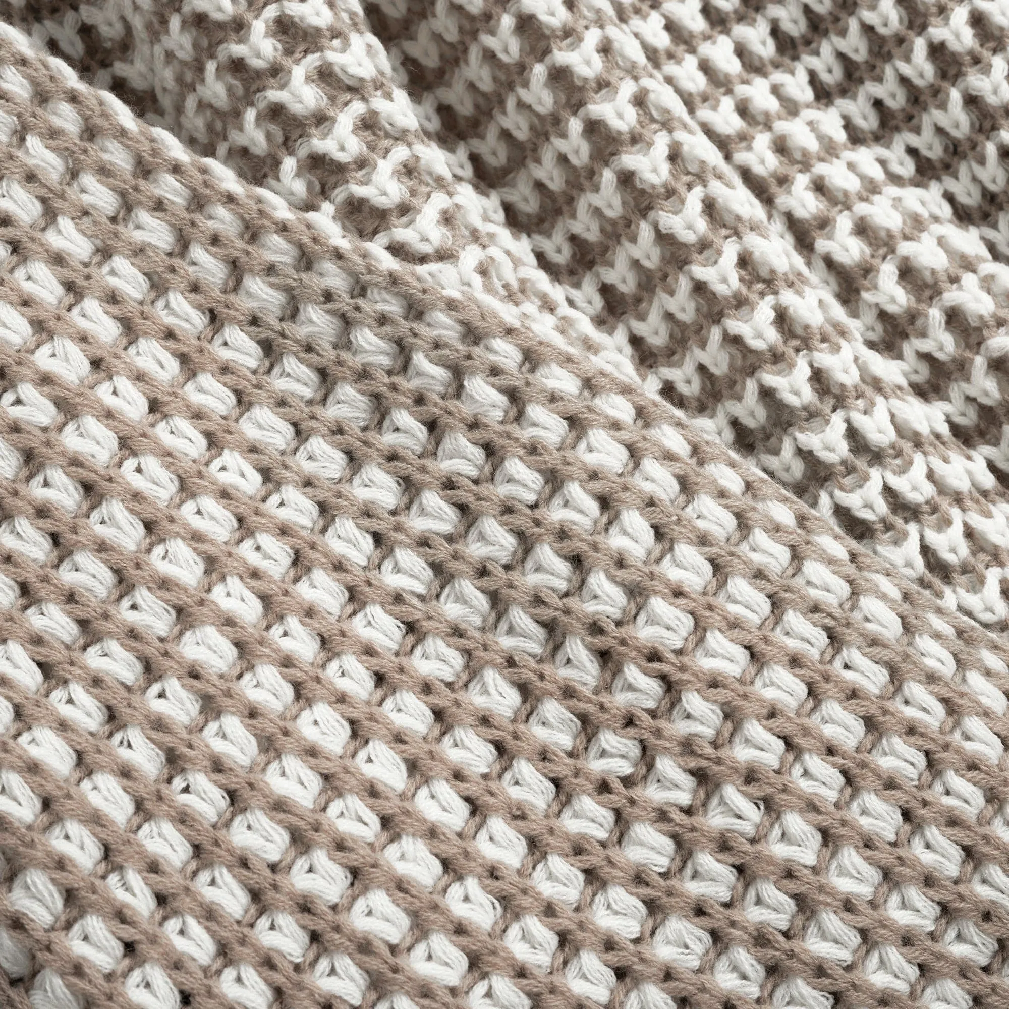 Chic And Soft Knitted Throw Blanket