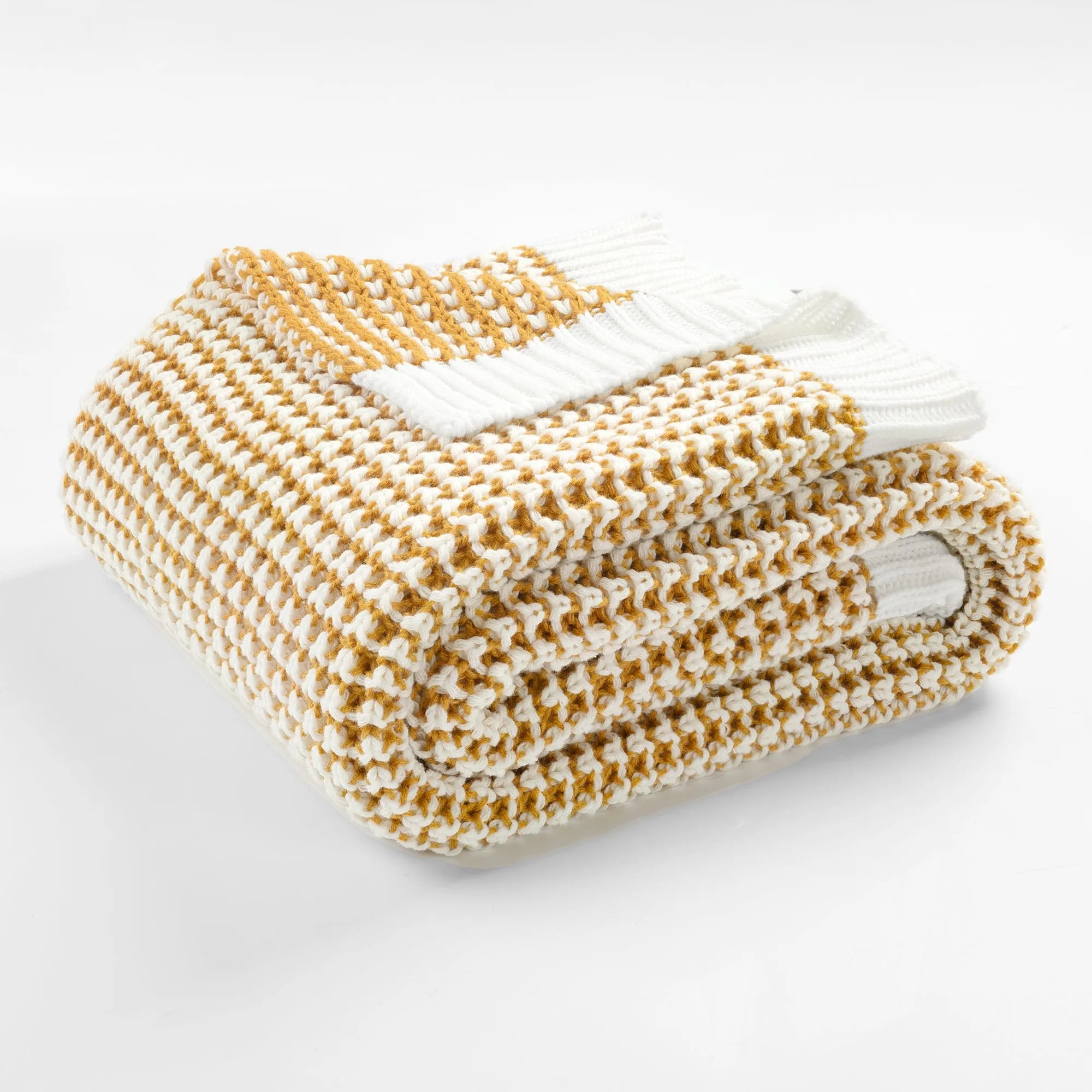 Chic And Soft Knitted Throw Blanket