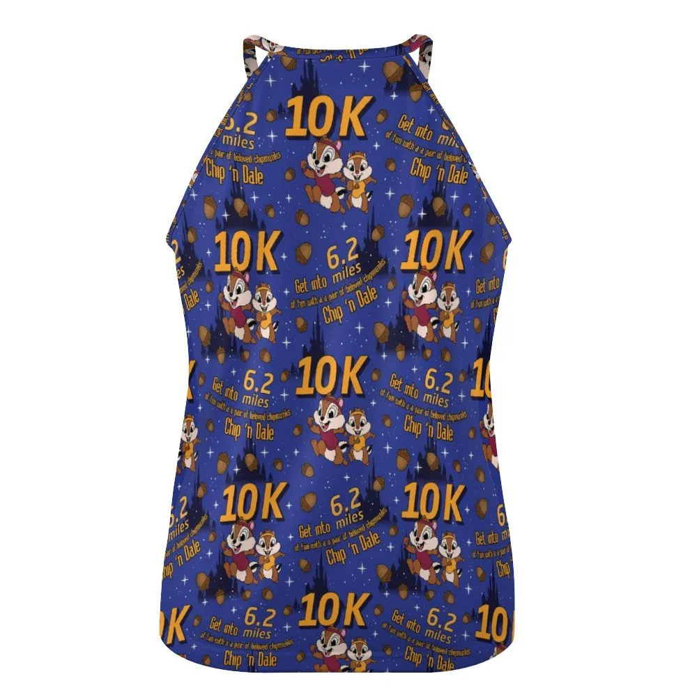 Chip And Dale 10K Women's Round-Neck Vest Tank Top