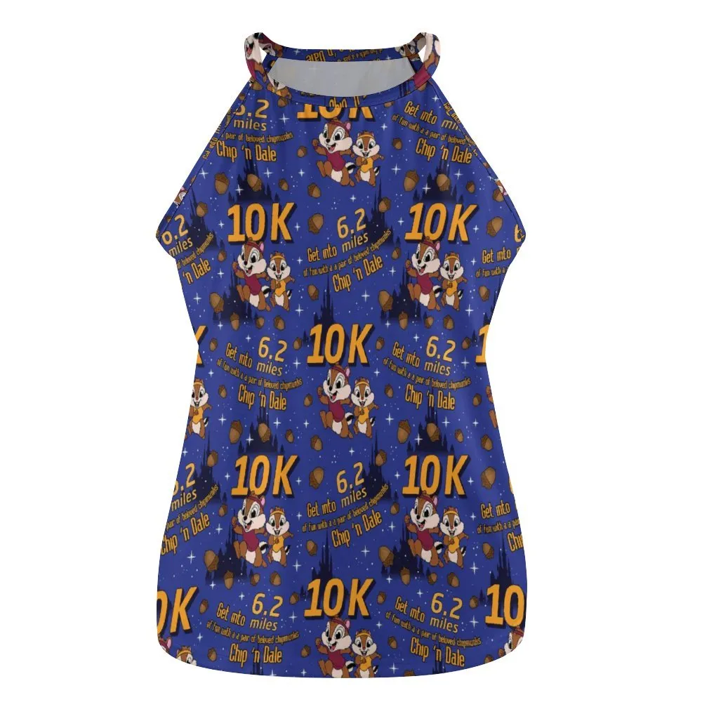 Chip And Dale 10K Women's Round-Neck Vest Tank Top