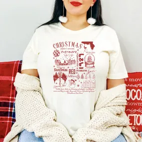 Christmas TV Shirt | Bella Canvas