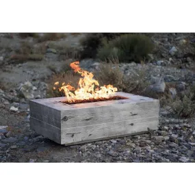 Coronado Wood Grain Fire Pit - 84"