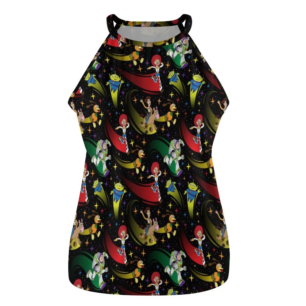 Disney Toy Story Roundup Friends Women's Round-Neck Vest Tank Top