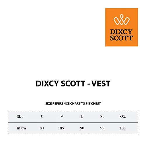 Dixcy Scott Men's Innerwear Regulart Fit Solid Vest (Pack of 2) (K1-PR47697_Black & Red_L)