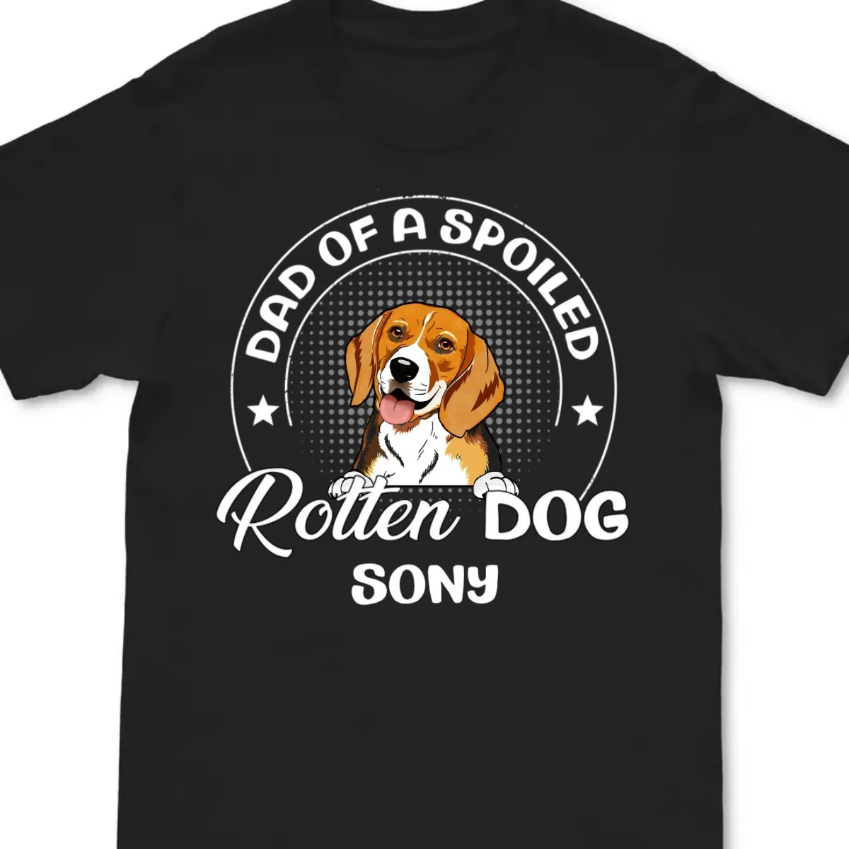 Dog Lovers - Spoiled Rotten Dog - Personalized Unisex T-Shirt