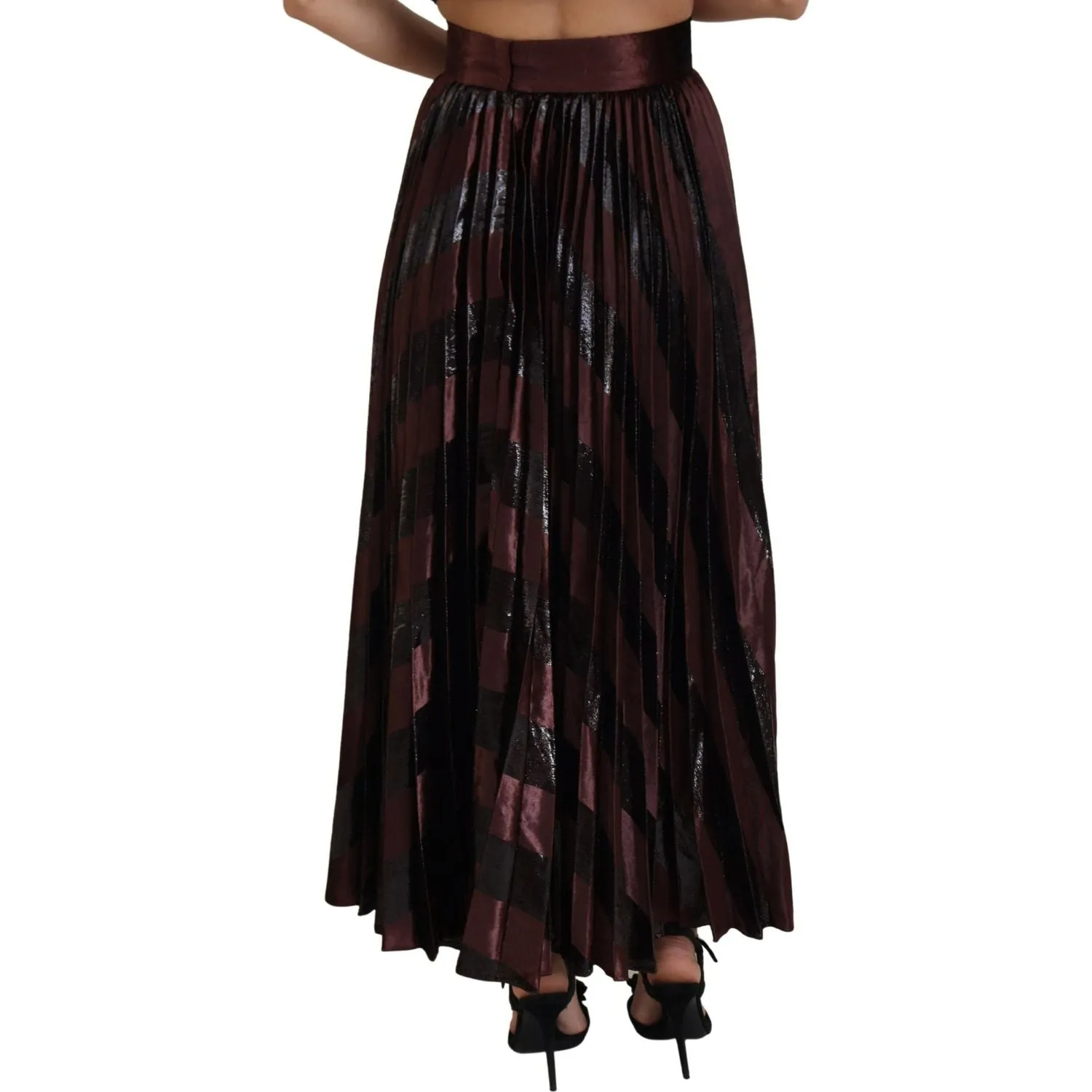 Dolce & Gabbana Elegant High Waist A-Line Maxi Skirt