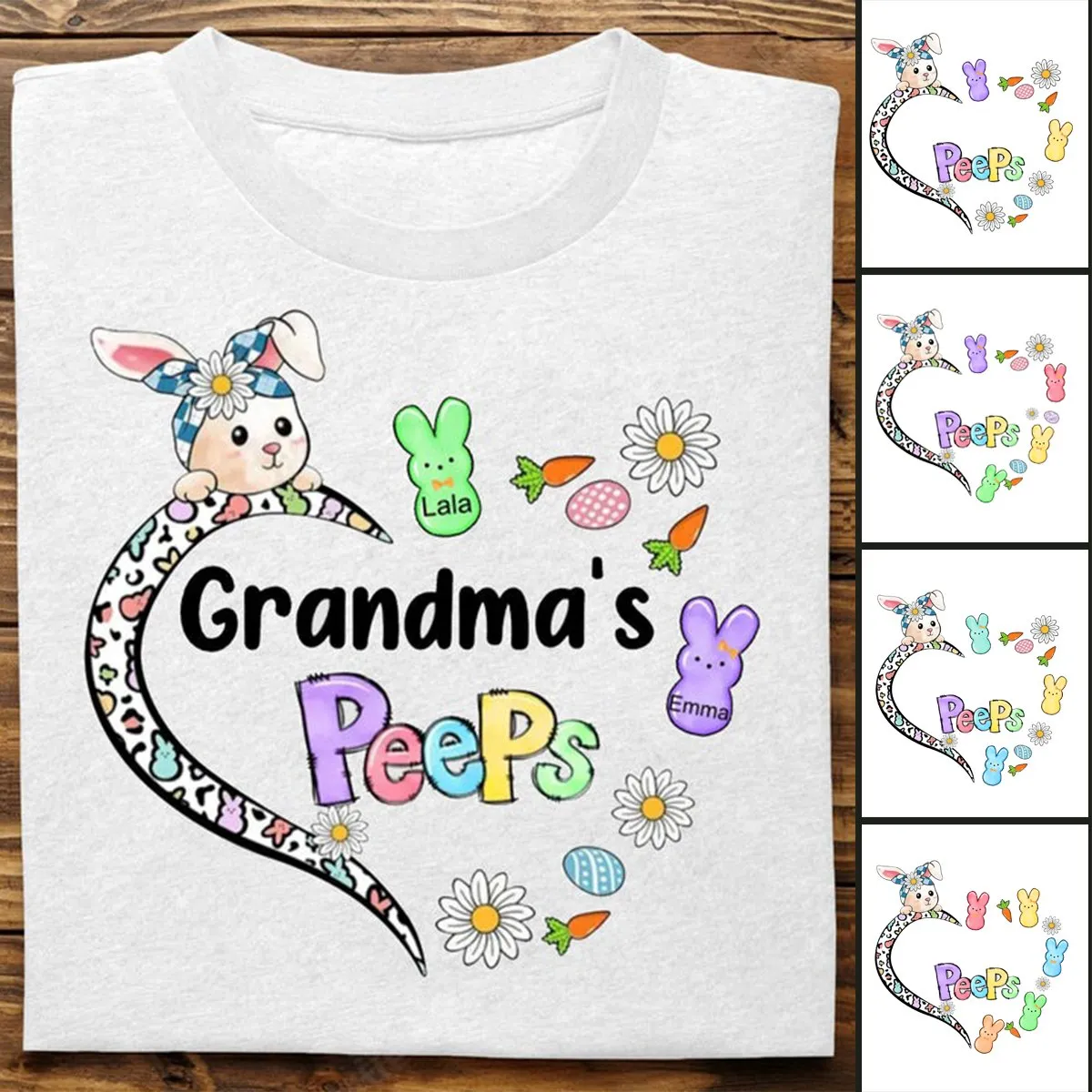 Family - Custom Easter Day Shirt - Personalized Unisex T-shirt