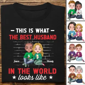 Family - The Best Partner Looks Like - Personalized T-Shirt (QA2)