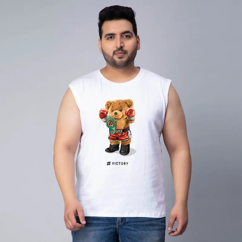 fighter Bear Sleeveless Vest