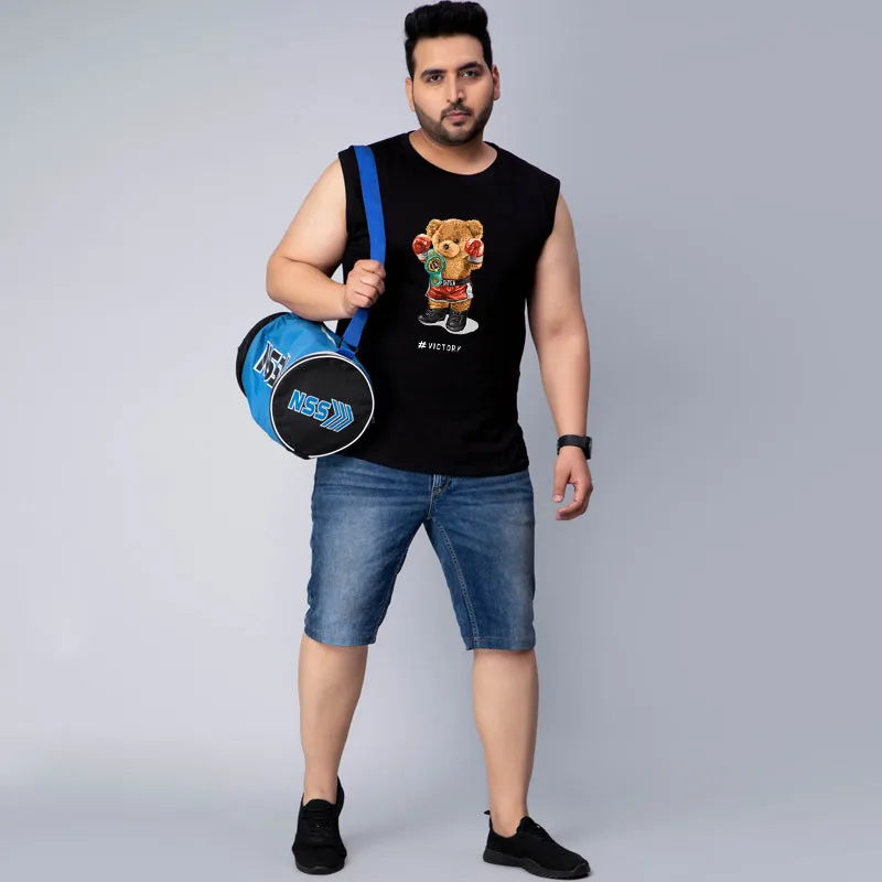 fighter Bear Sleeveless Vest