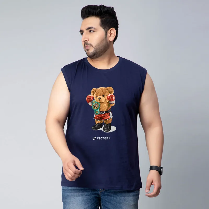 fighter Bear Sleeveless Vest