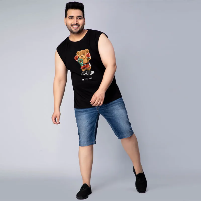 fighter Bear Sleeveless Vest