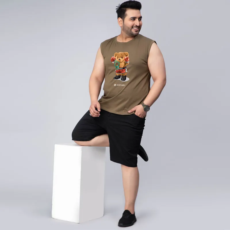 fighter Bear Sleeveless Vest