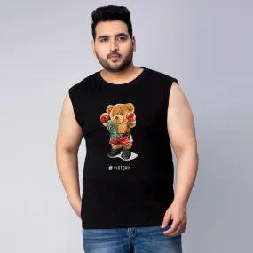 fighter Bear Sleeveless Vest