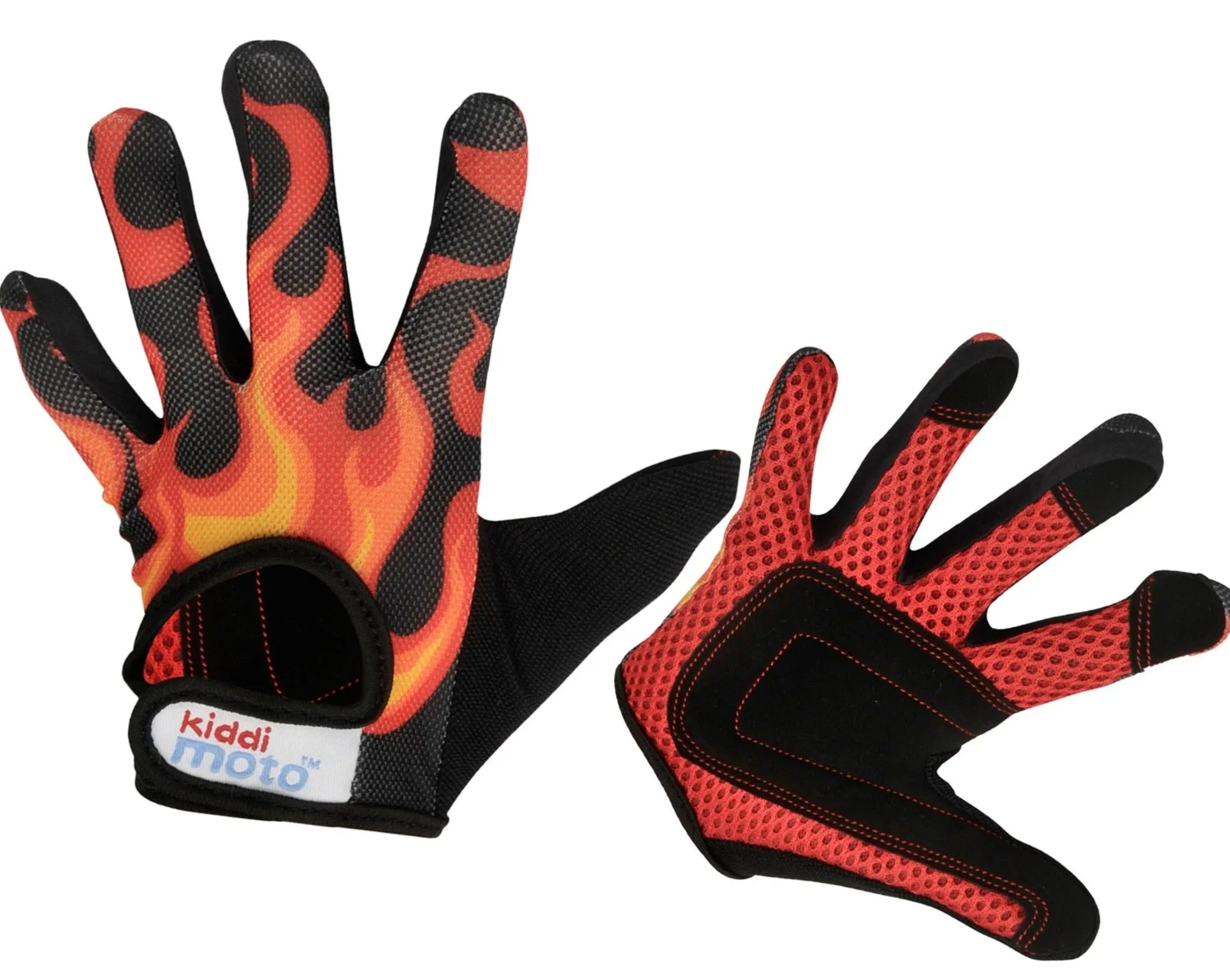 Flames Full Finger Cycling Gloves