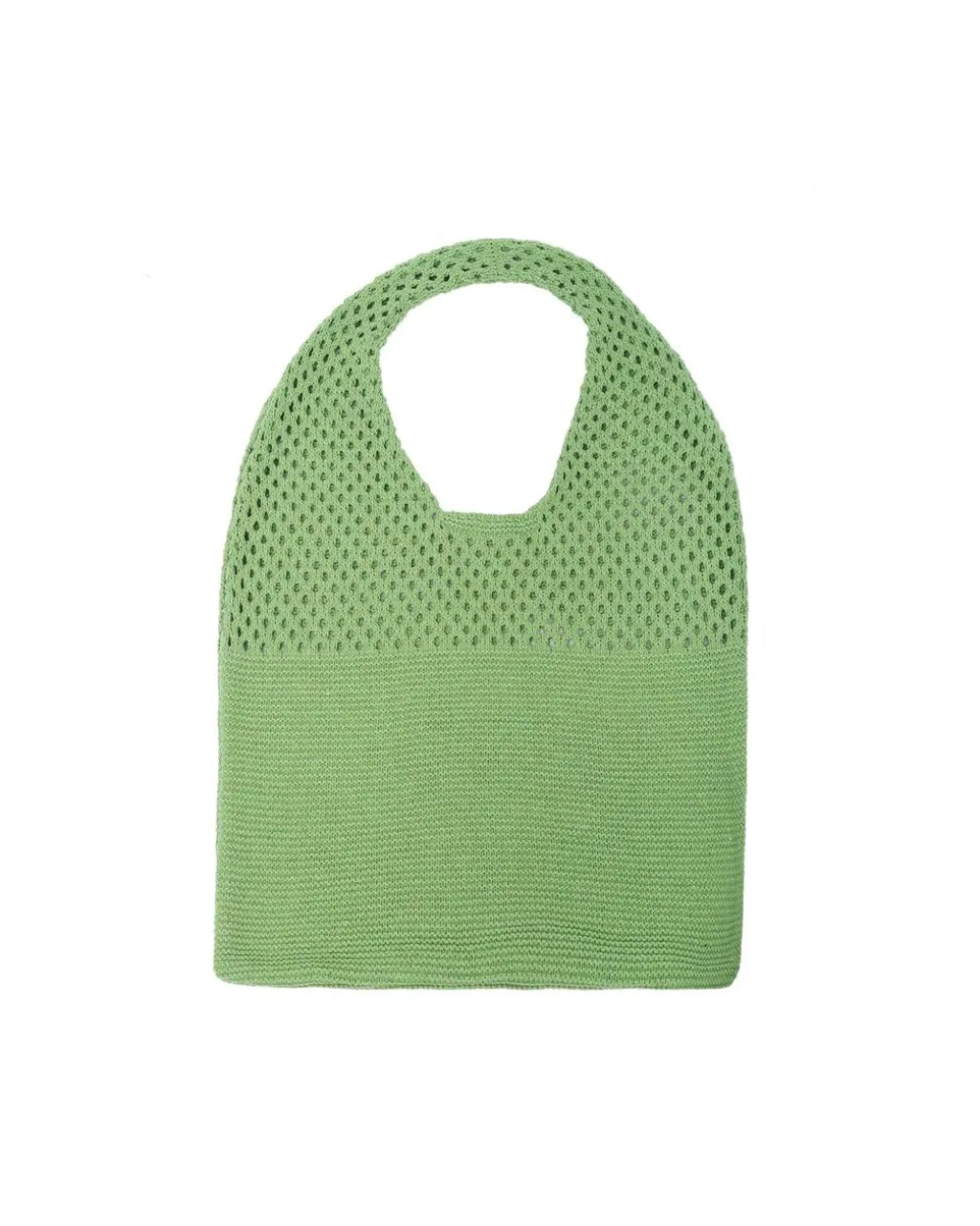 Green Mesh Catchall Bag