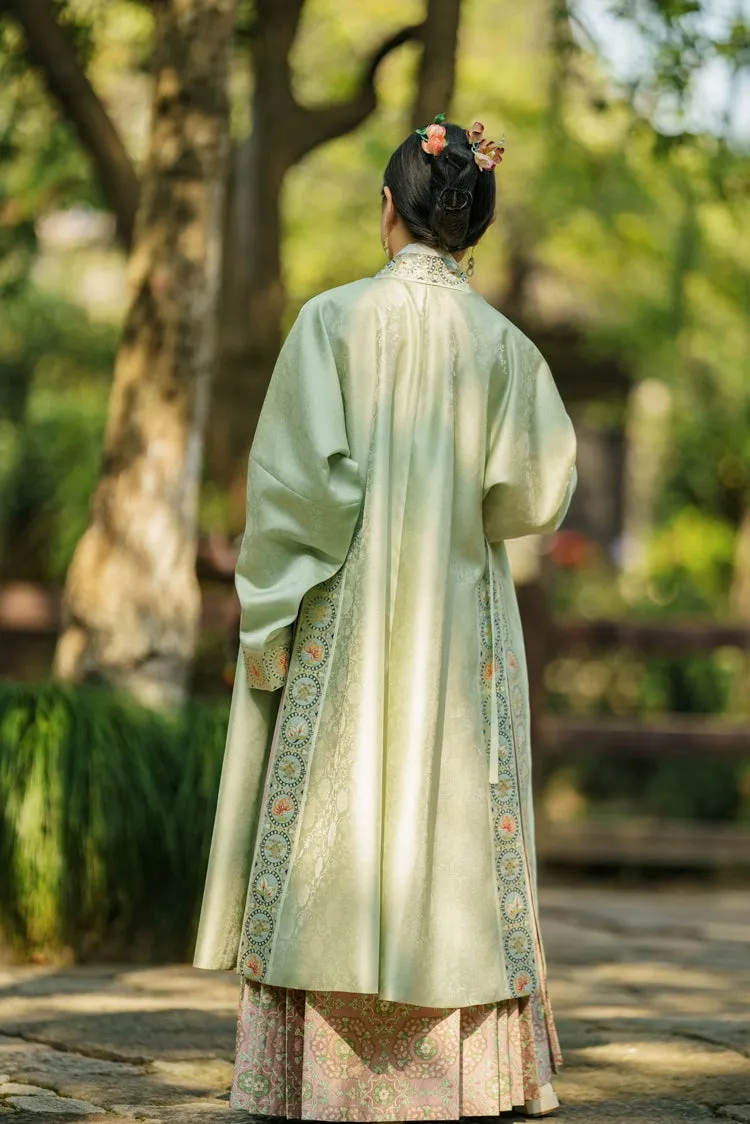 Hé Tang 荷塘 Lotus Pond Ming Dynasty Jiaoling Chang Ao Long Shirt