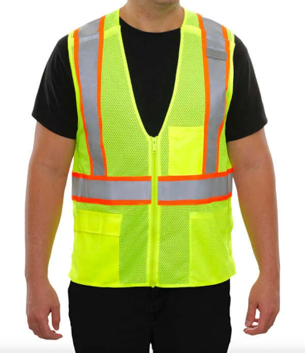 Hi-Vis Safety Vest X-Back ANSI Class 2