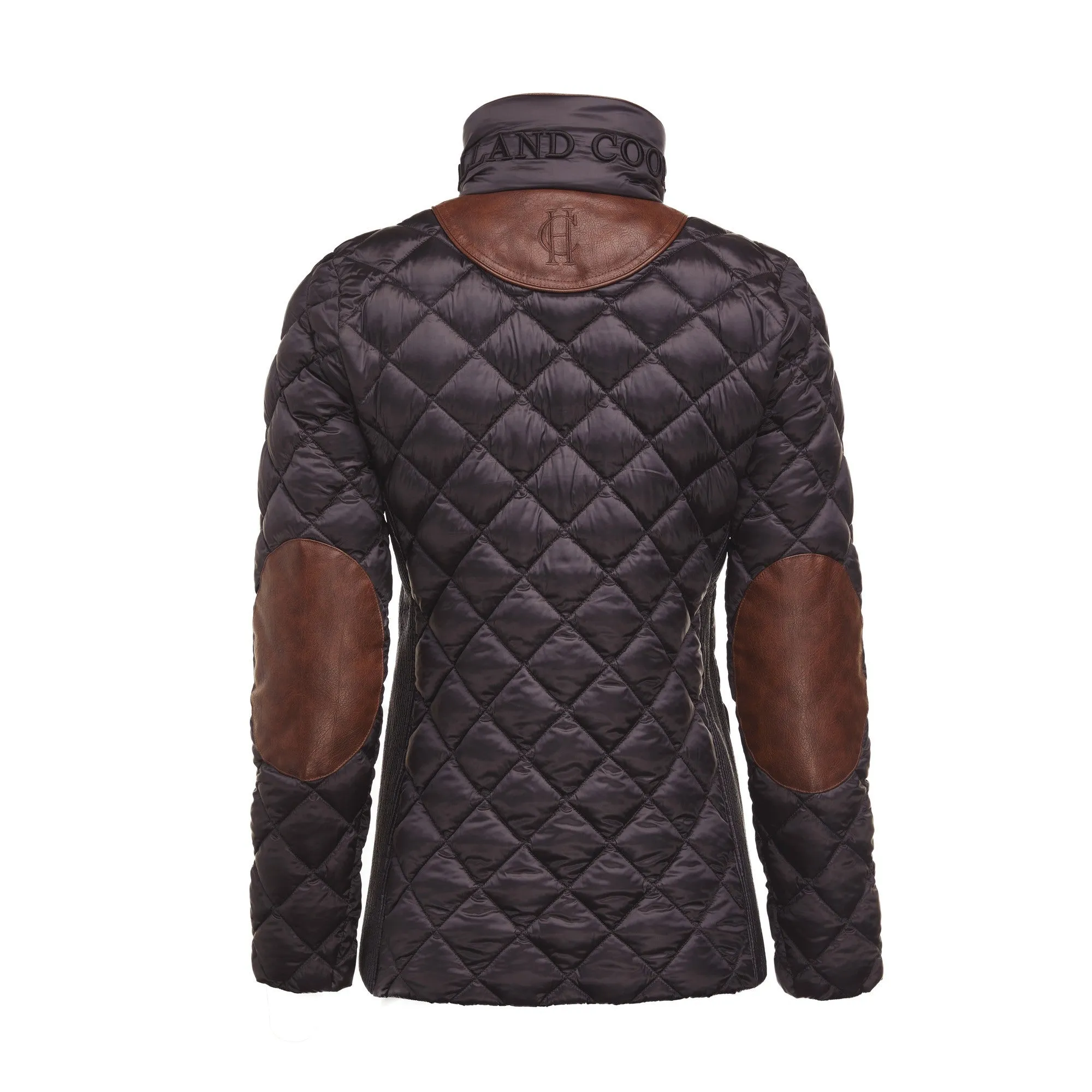 Holland Cooper Charlbury Quilted Jacket - Chocolate