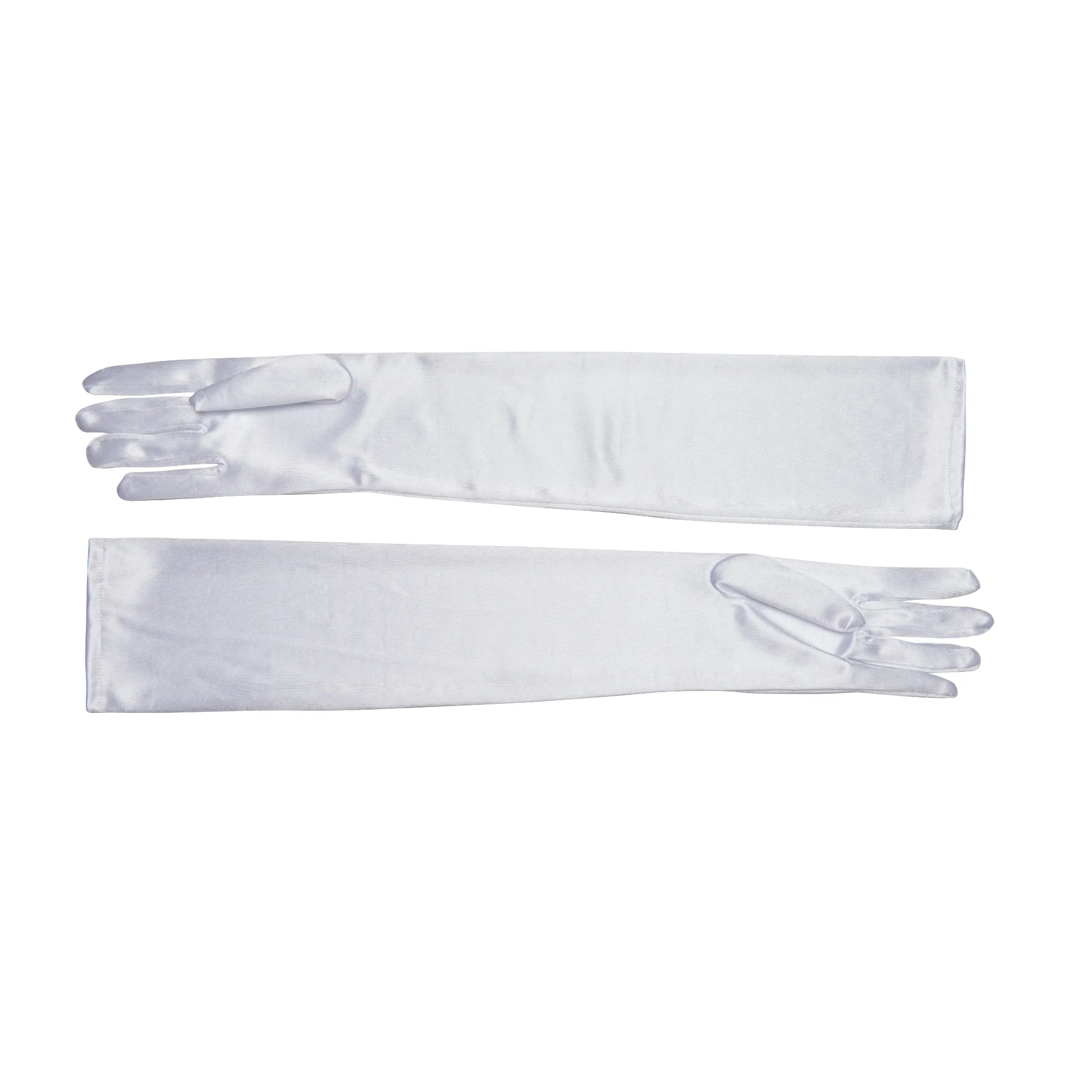 Holly Premium White Satin Gloves Inspired By BAT