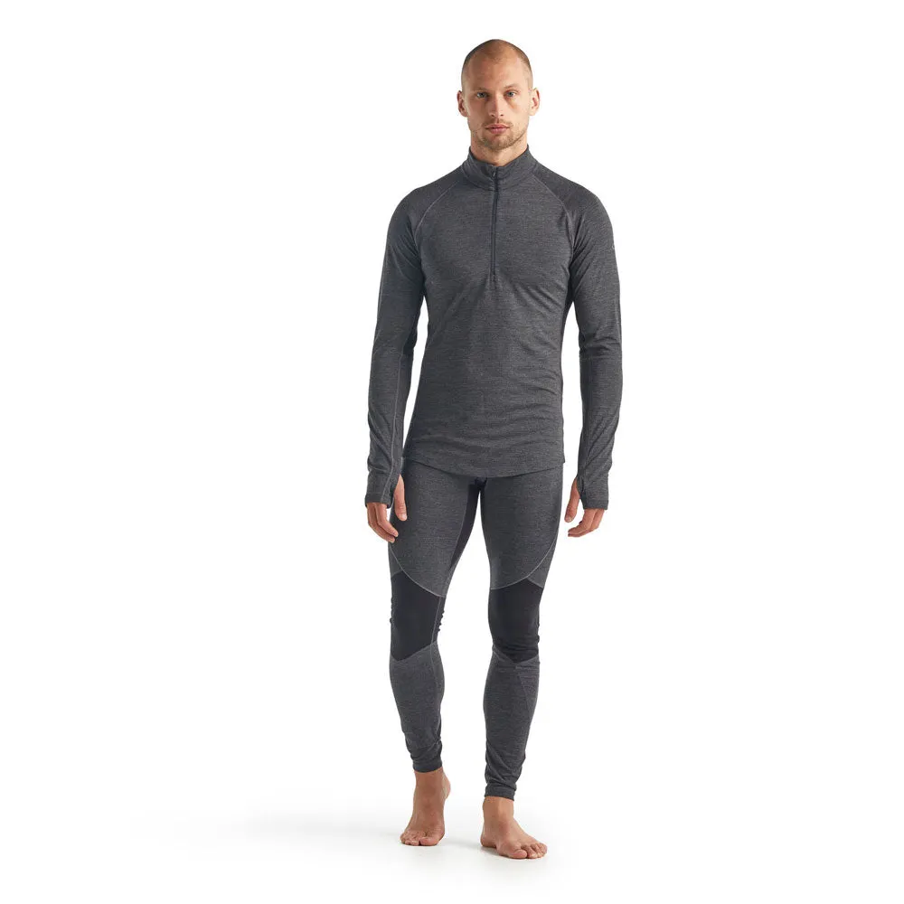 Icebreaker 260 Zone Long Sleeve Half Zip Mens Thermal Top