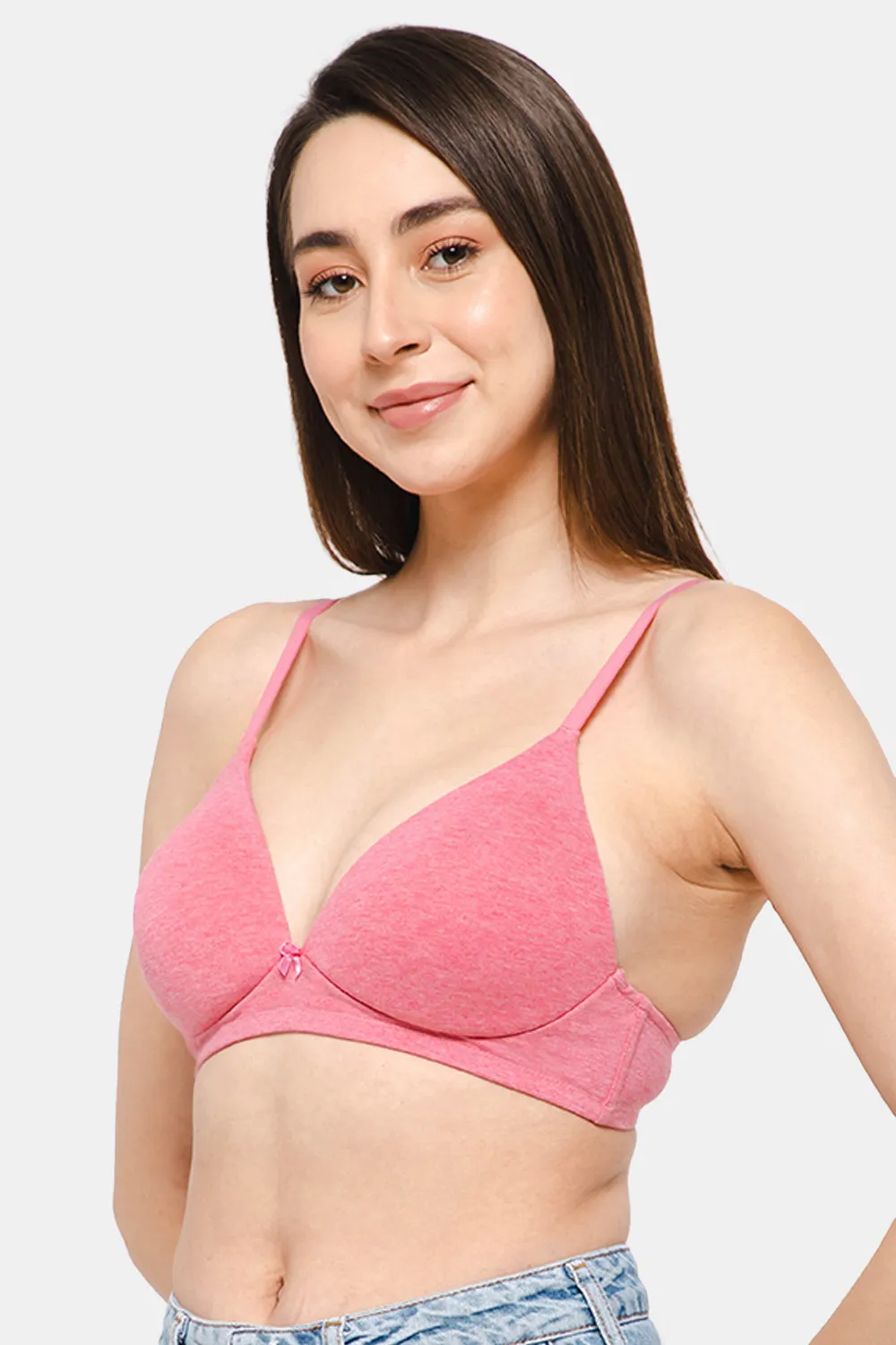 Intimacy Padded Plunge Bra - SF01