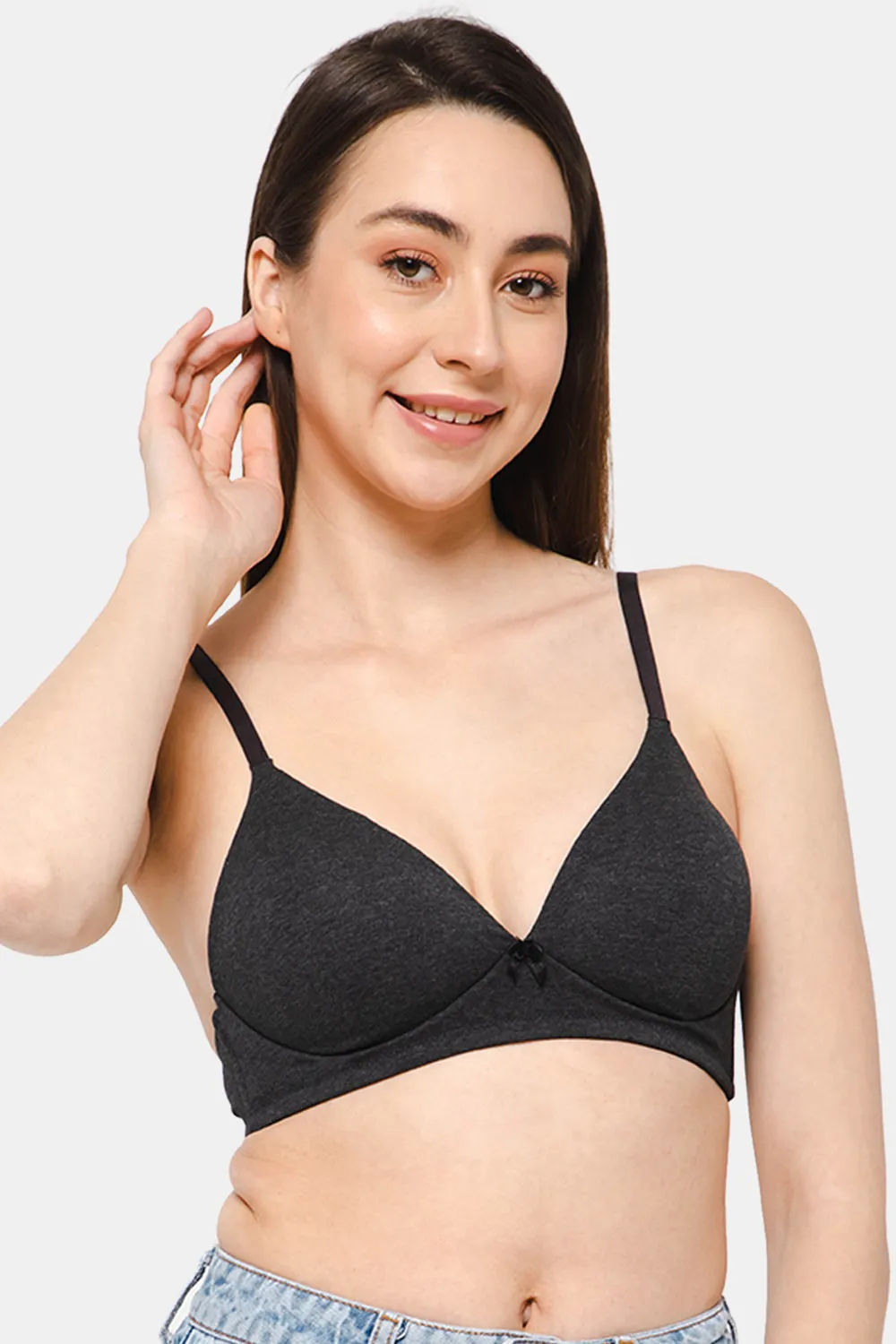 Intimacy Padded Plunge Bra - SF01