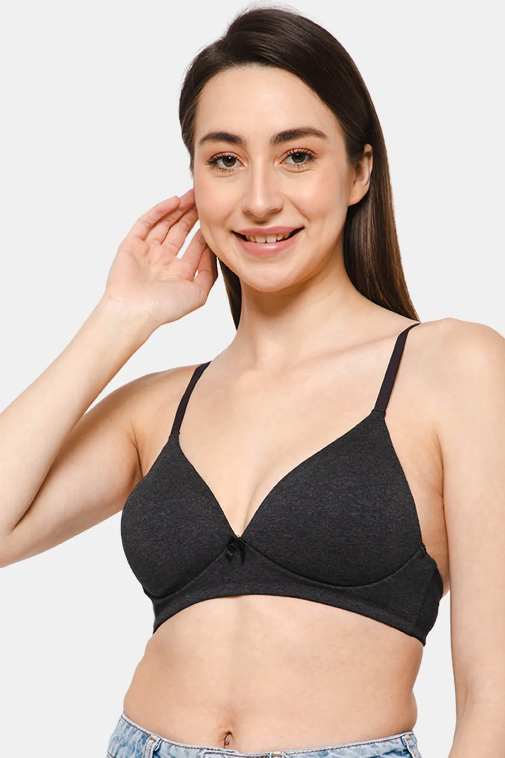 Intimacy Padded Plunge Bra - SF01