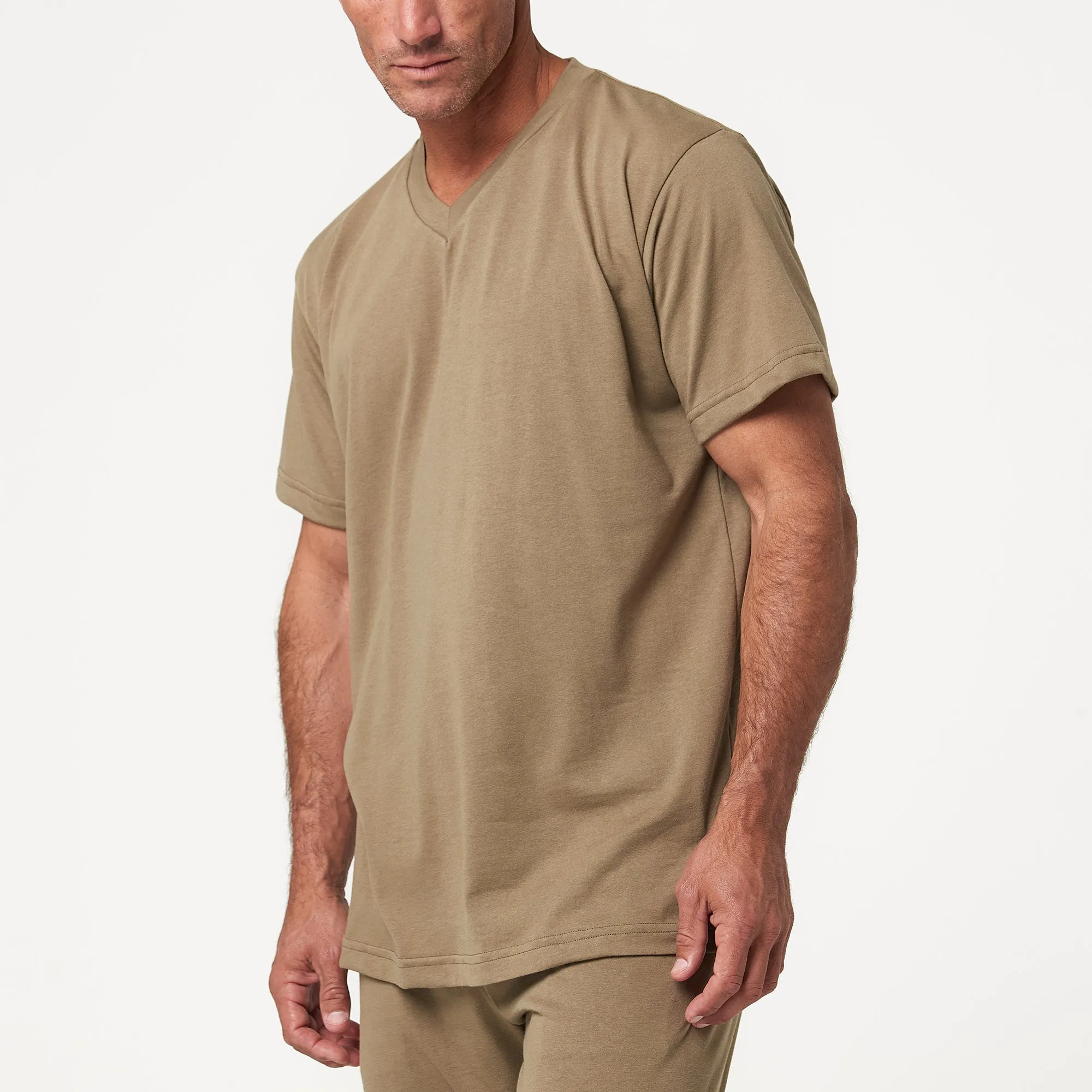 IR Sleepwear SS V Neck Shirt