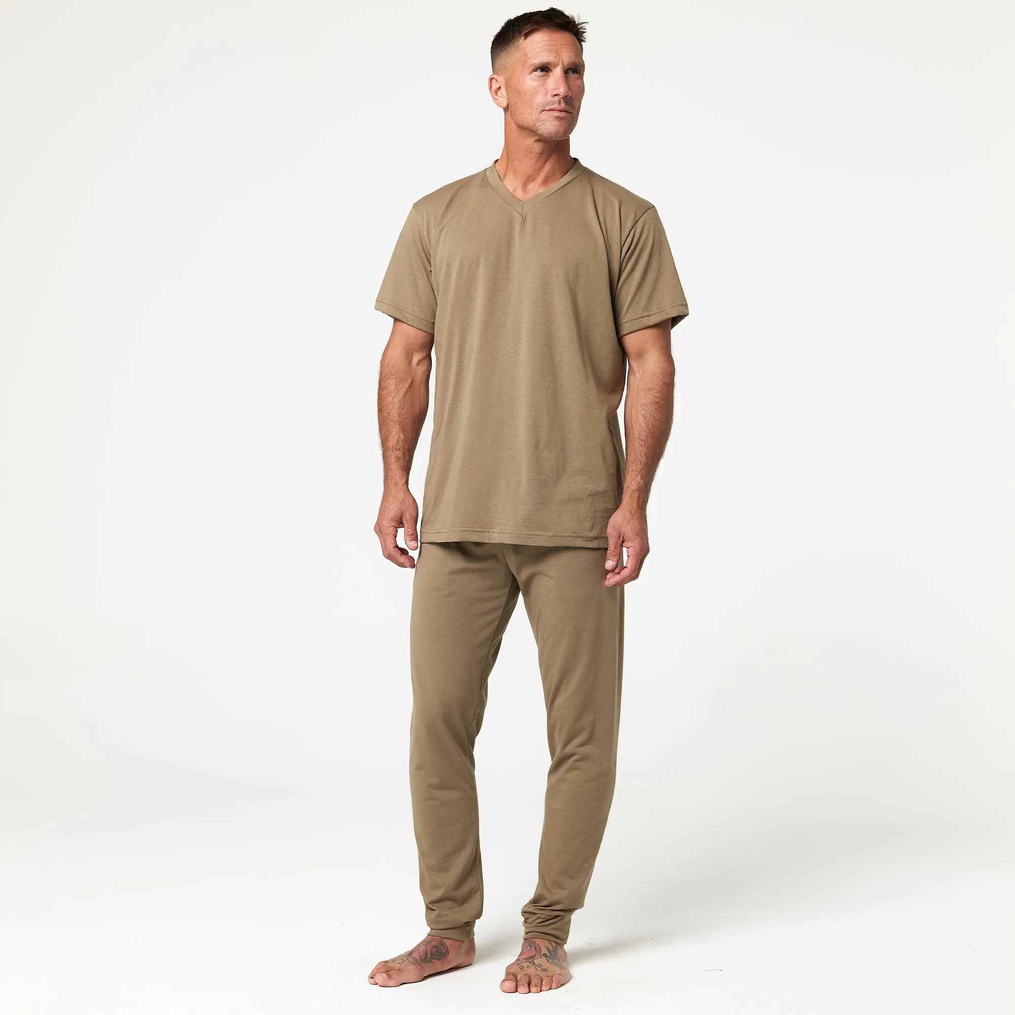 IR Sleepwear SS V Neck Shirt