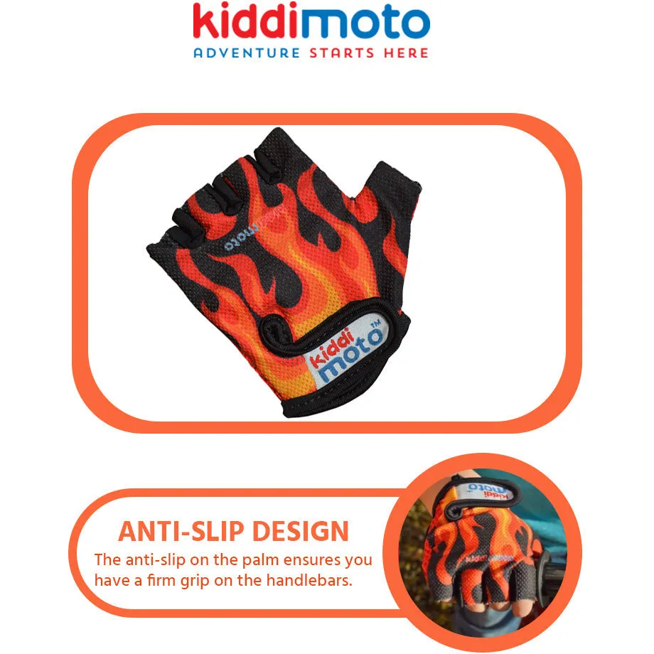 Kids Flame Cycling Gloves