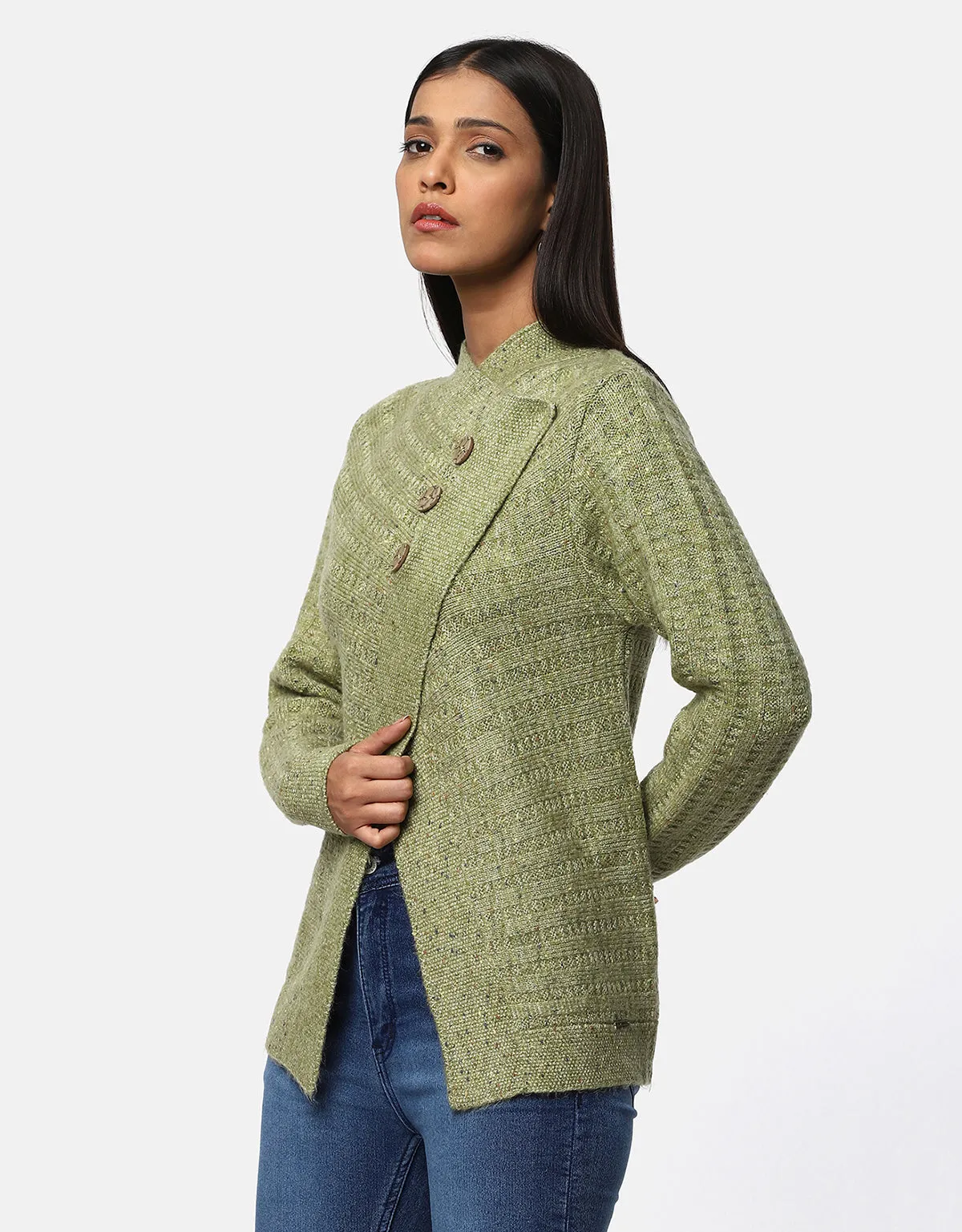 Knitted Winter woolen women Shrug