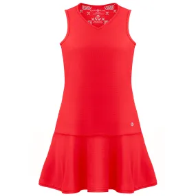 Ladies Poivre Blanc Dress (Electro Orange)