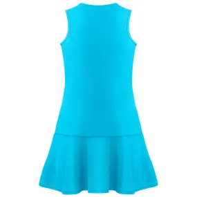 Ladies Poivre Blanc Dress (Lagoon Blue)