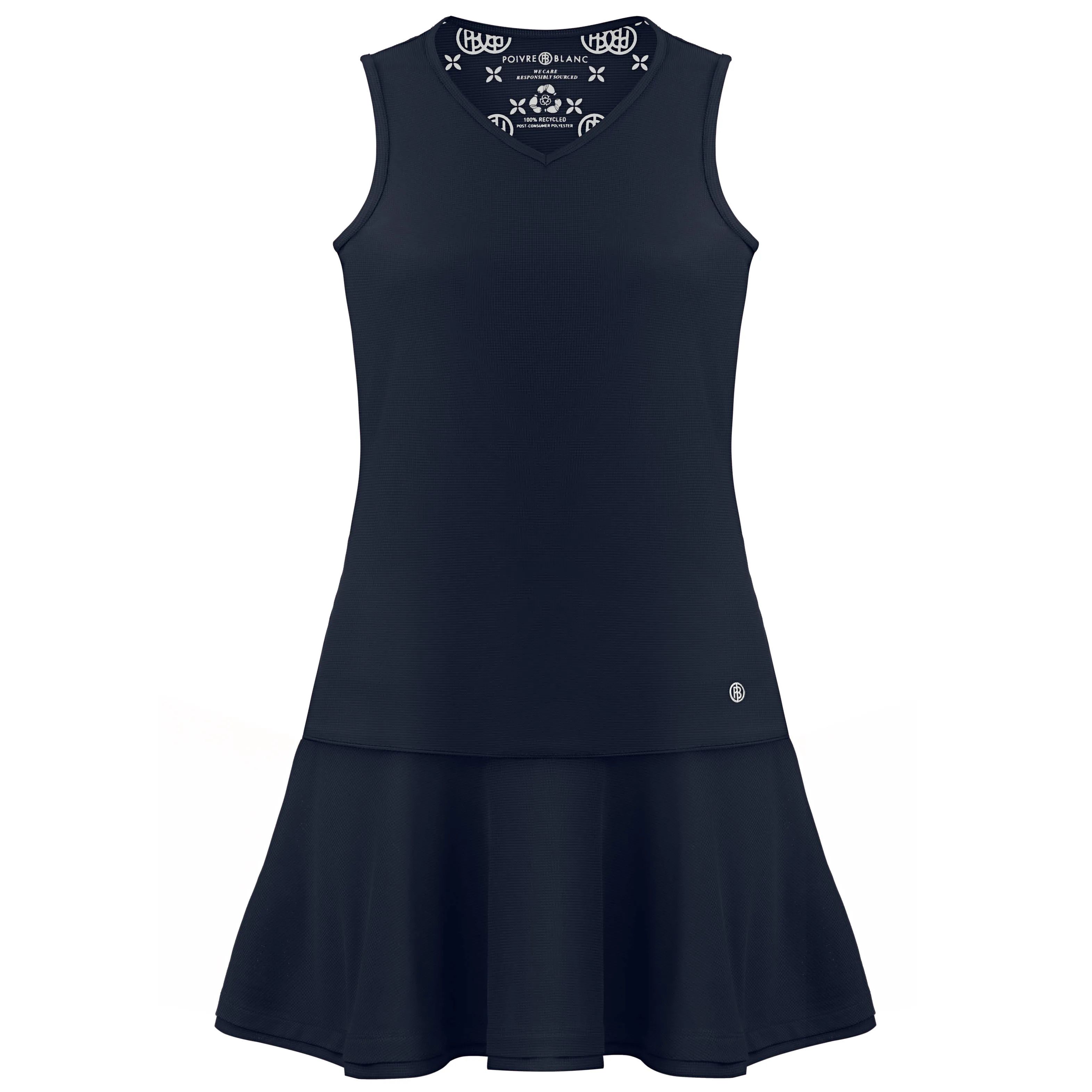 Ladies Poivre Blanc Dress (Oxford Blue)